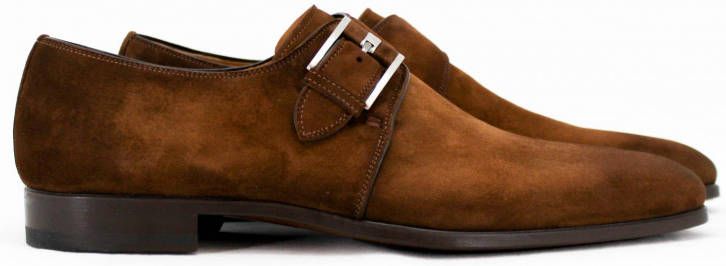 Magnanni geklede herenschoen met gesp
