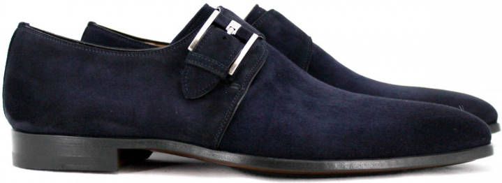 Magnanni geklede herenschoen met gesp