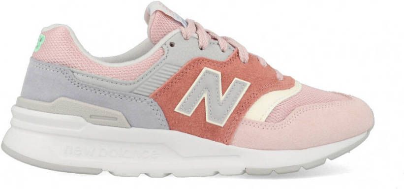 New Balance 997 sneaker met suè, de details