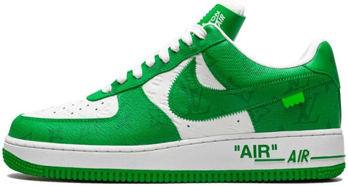Nike Air force 1 low louis vuitton virgil abloh white green