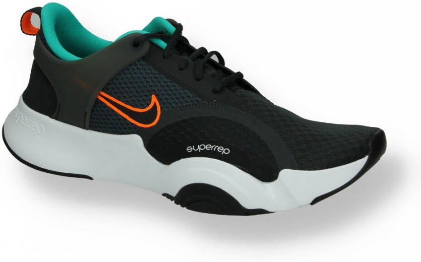 Nike SuperRep Go 2 Dark Smoke Grey/Clear Emerald/White/Total Orange Heren