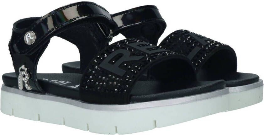 Replay Sandal Diamonds Sandaal Meisjes Zwart