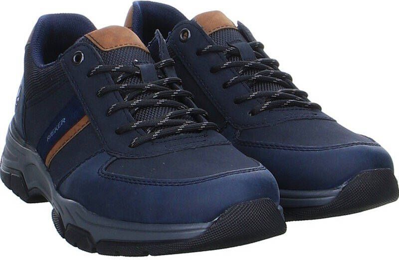 Rieker Veterschoenen met contrastbeleg