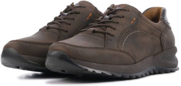 Waldlaufer 388001 nubuck veterschoenen bruin