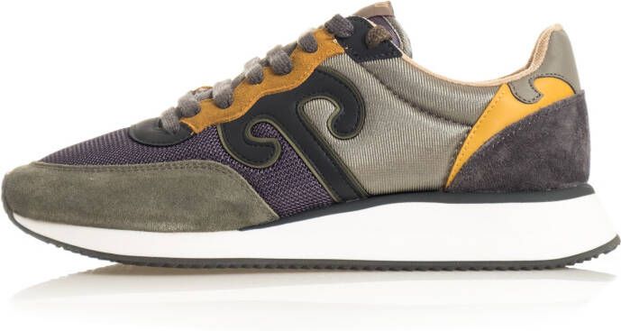 Wushu Ruyi Sneakers Master MS173 grey/geel , Grijs, Heren