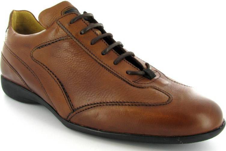 Van bommel SBM 30083 23 01 Cognac H Wijdte Veterschoenen