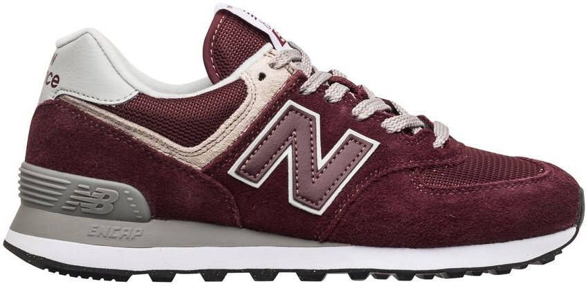 New Balance Sneakers 574 Bordeaux/Grijs/Wit Vrouw