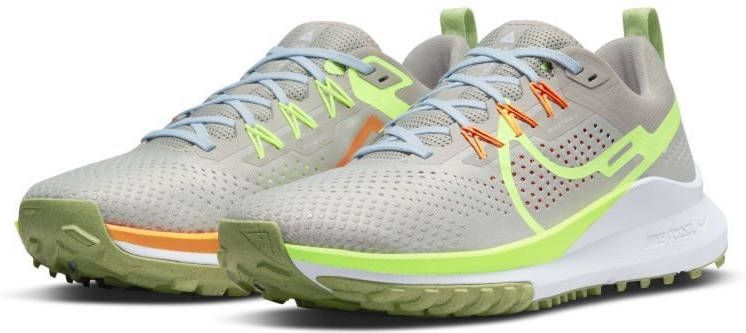 Nike React Pegasus Trail 4 Trailrunningschoenen voor heren Grijs
