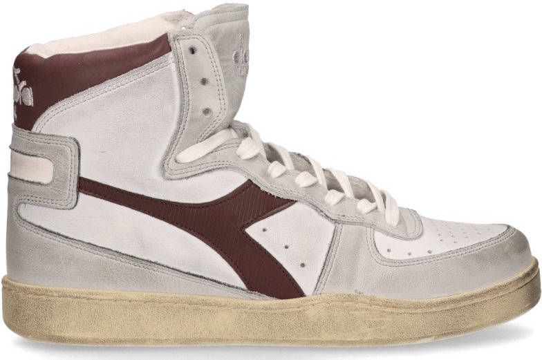 Diadora Heritage Mi Basket Used Off White/Donkerbruin