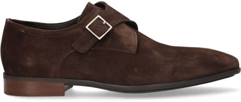 Van bommel SBM 30016 20 01 Brown G+ Wijdte Gespschoenen