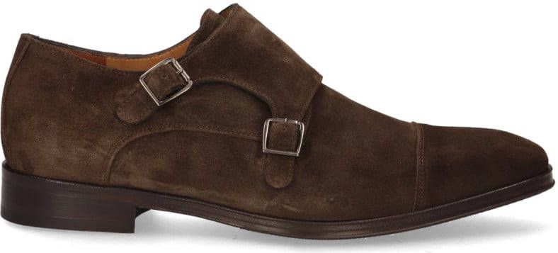 Van bommel Raffa 01.07 Taupe H Wijdte Gespschoenen